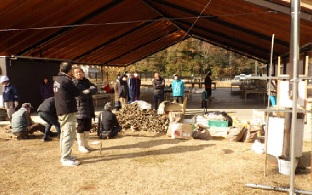 炭焼きイベント